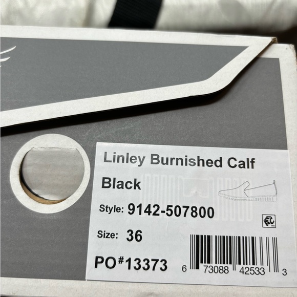 NWT Dansko Linley Burnished Calf Black Leather Slip On Shoe Size 36 6 - Picture 5 of 6